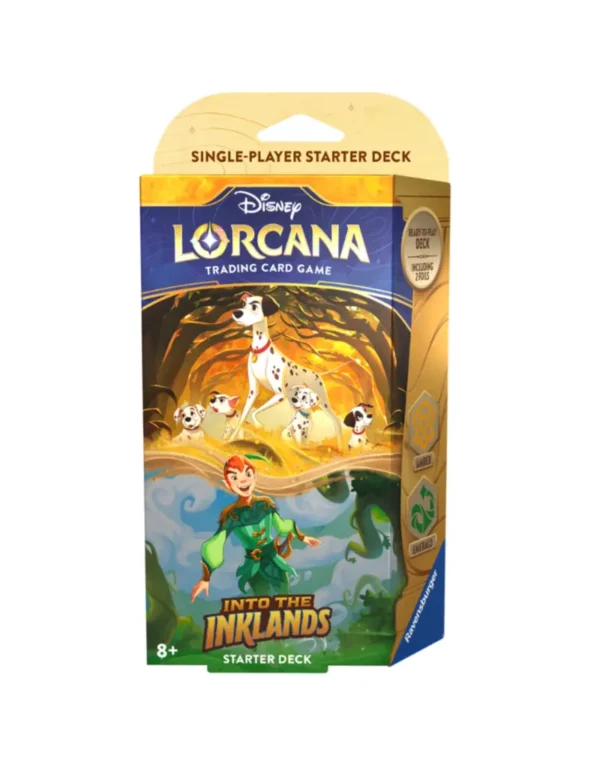 Into the Inklands Amber/ Emerald