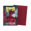 BLOOD RED Blood Red - Matte Sleeves - Standard Size