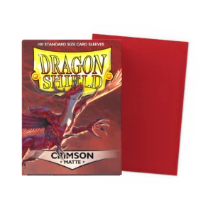 crimson1 Crimson - Matte Sleeves - Standard Size