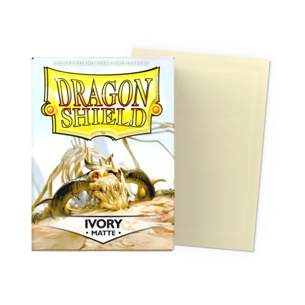 Ivory - Matte Sleeves - Standard Size
