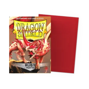 Ruby - Matte Sleeves - Standard Size