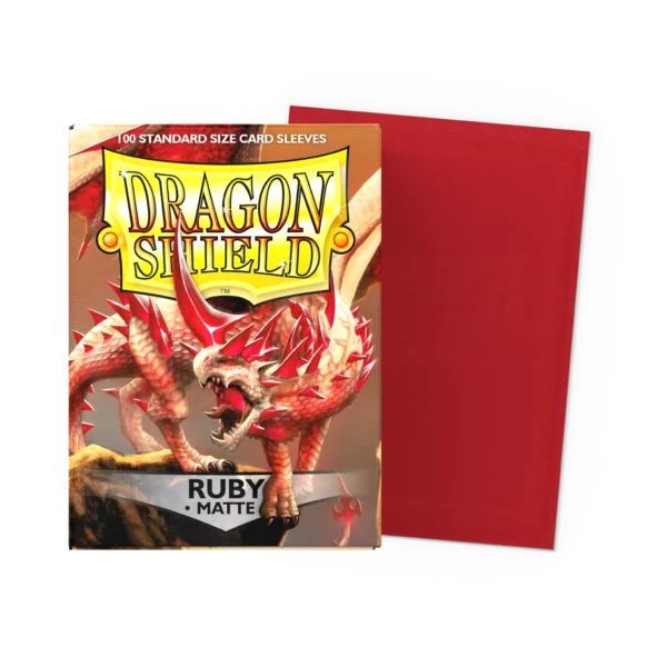 Ruby - Matte Sleeves - Standard Size