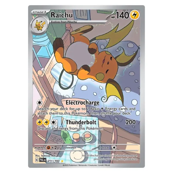 Raichu - 211/193 -  Paldea Evolved (Played)