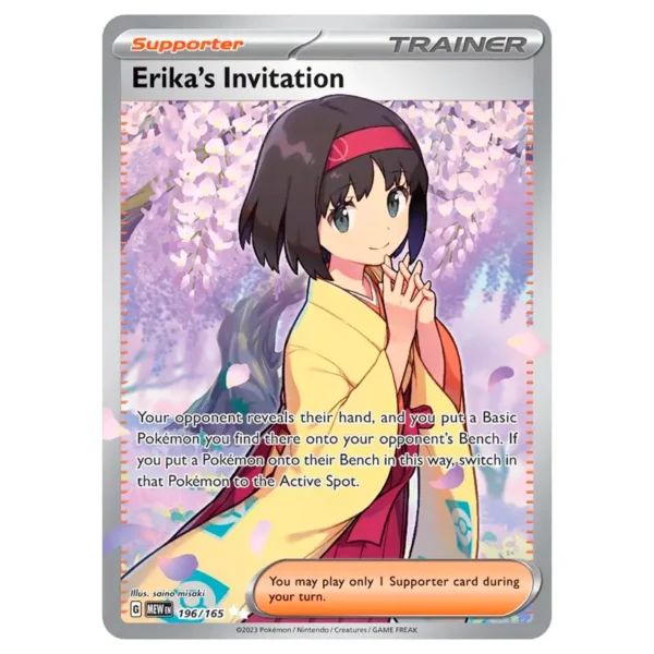 Erika's Invitation - 196/165 - Scarlet & Violet 151
