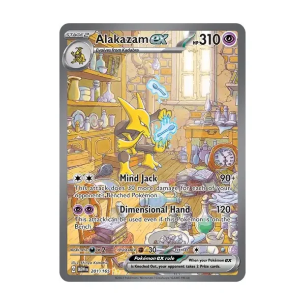 Alakazam ex - 201/165 - Scarlet & Violet 151