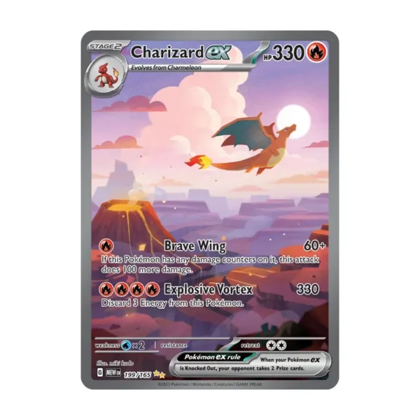 Charizard ex - 199/165 - Scarlet & Violet 151