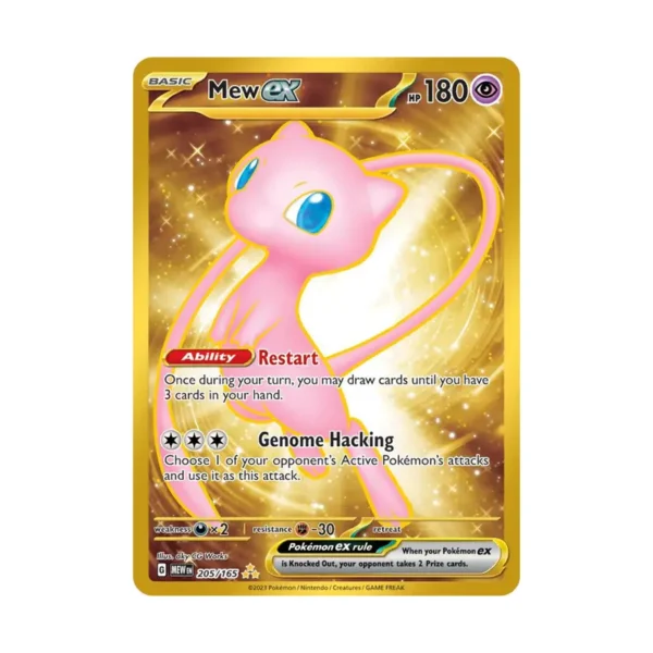 Mew ex - 205/165 - Scarlet & Violet 151
