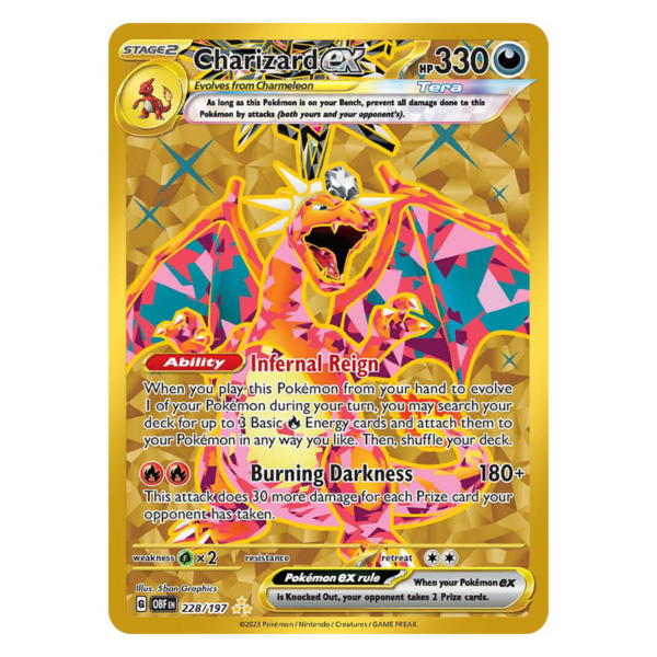 Charizard ex - 228/197 - SV03: Obsidian Flames