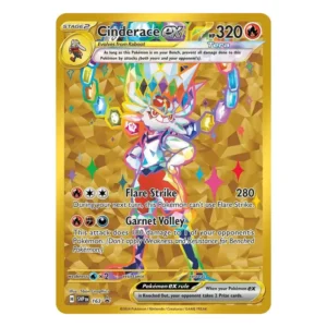 Cinderace ex - 163 - Scarlet & Violet Promo Cards