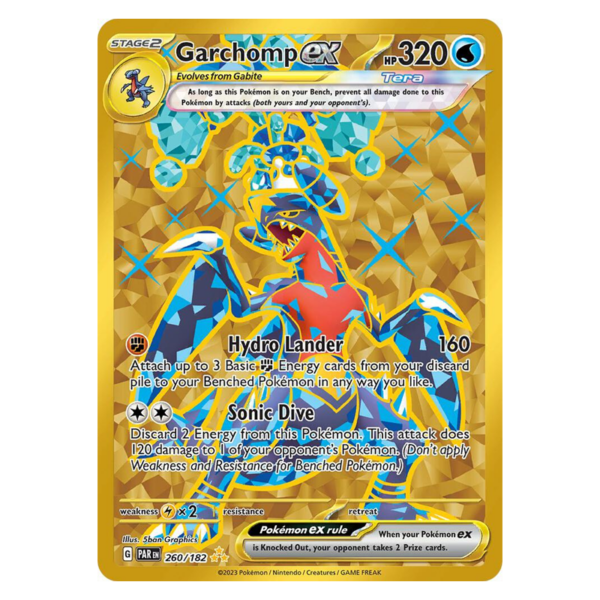 Garchomp ex - 260/182 - SV04: Paradox Rift