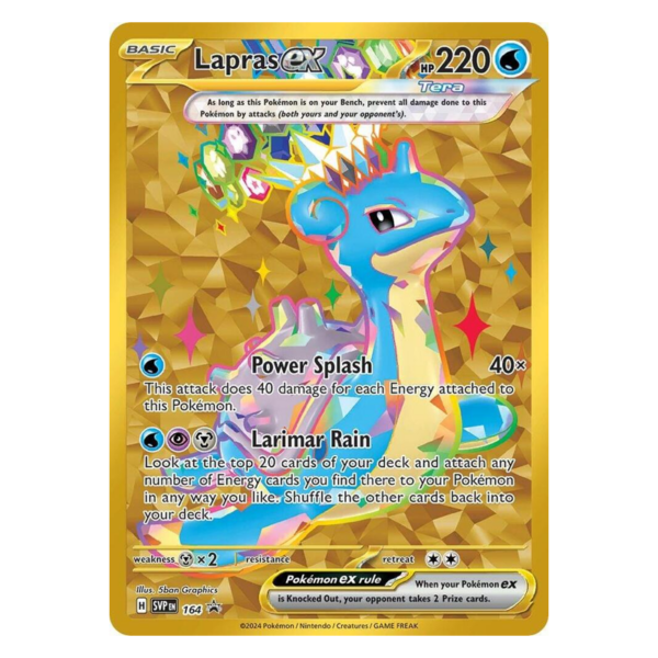 Lapras ex - 164 - SV: Scarlet & Violet Promo Cards