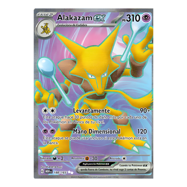 Alakazam ex - 188/165 - SV: Scarlet & Violet 151