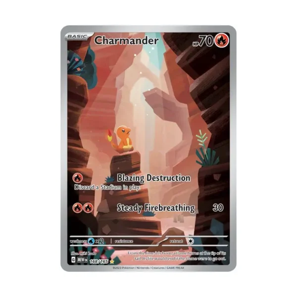 Charmander - 168/165 - Scarlet & Violet 151