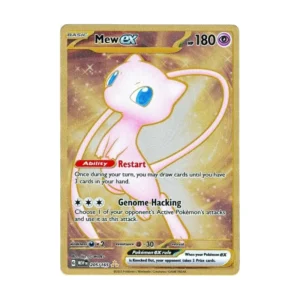 Mew ex - 205/165 (151 Metal Card) - Scarlet & Violet 151