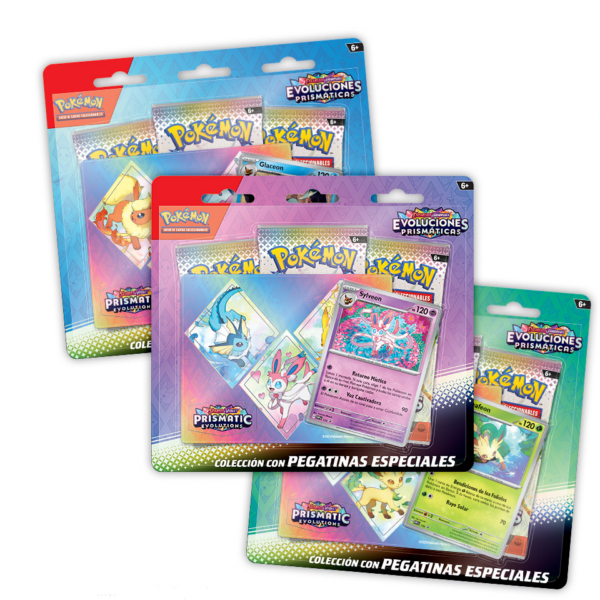 Prismatic Evolutions – Tech Sticker Collection (ESPAÑOL)