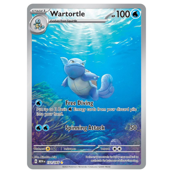 Wartortle - 171/165 - SV: Scarlet & Violet 151