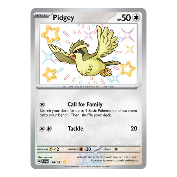 Pidgey - SV: Paldean Fates