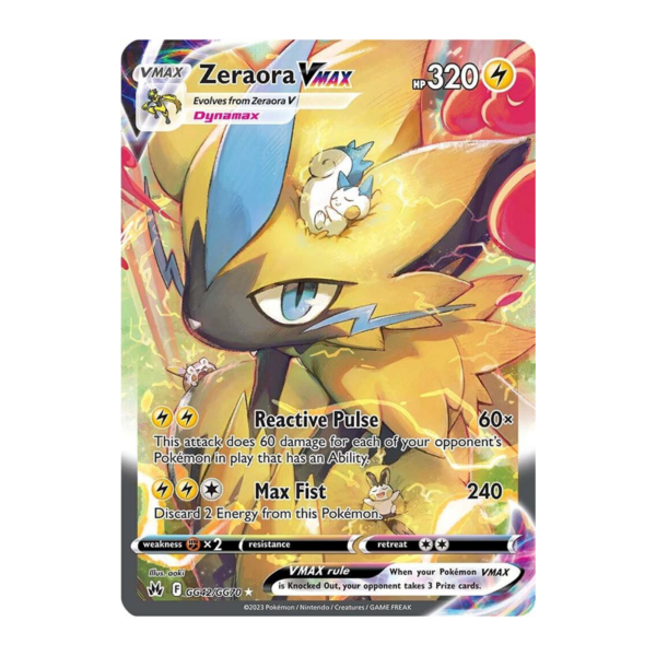 Zeraora VMAX - Crown Zenith: Galarian Gallery
