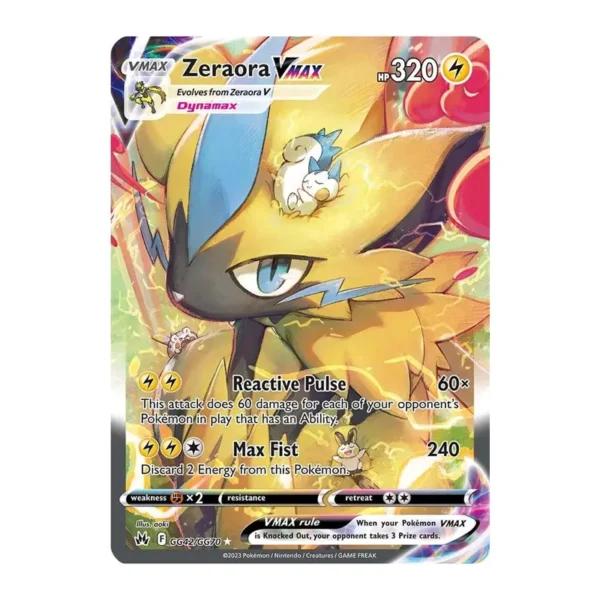 Zeraora VMAX - Crown Zenith: Galarian Gallery