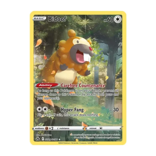 Bidoof - Crown Zenith: Galarian Gallery
