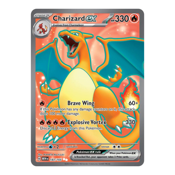 Charizard ex - 183/165 - SV: Scarlet & Violet 151