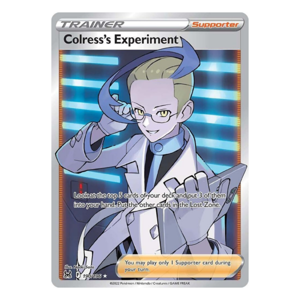 Colress's Experiment (Full Art) - SWSH11: Lost Origin