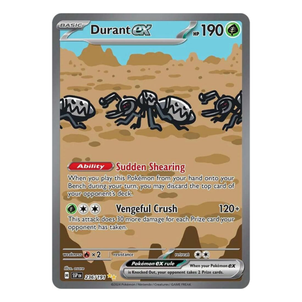 Durant ex - 236/191 - SV08: Surging Sparks