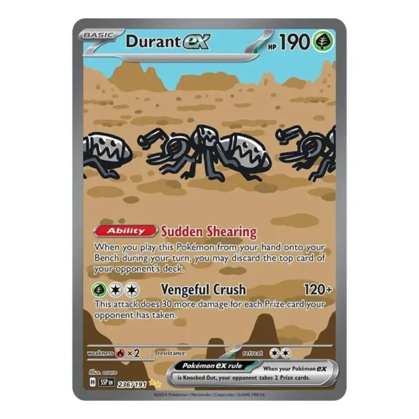 Durant ex - 236/191 - Surging Sparks