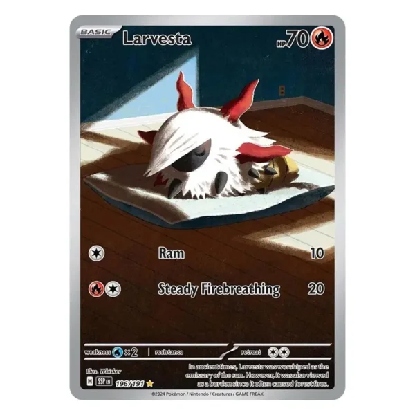 Larvesta - 196/191 - Surging Sparks