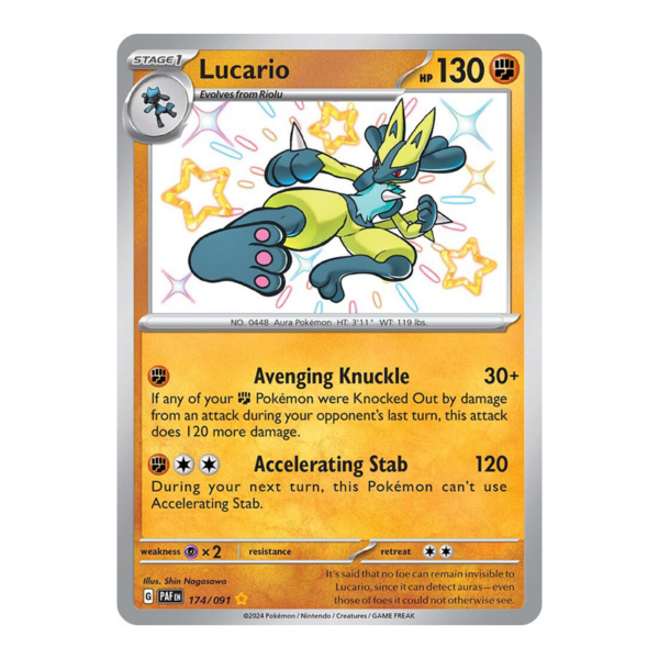 Lucario - 192/091 - SV: Paldean Fates