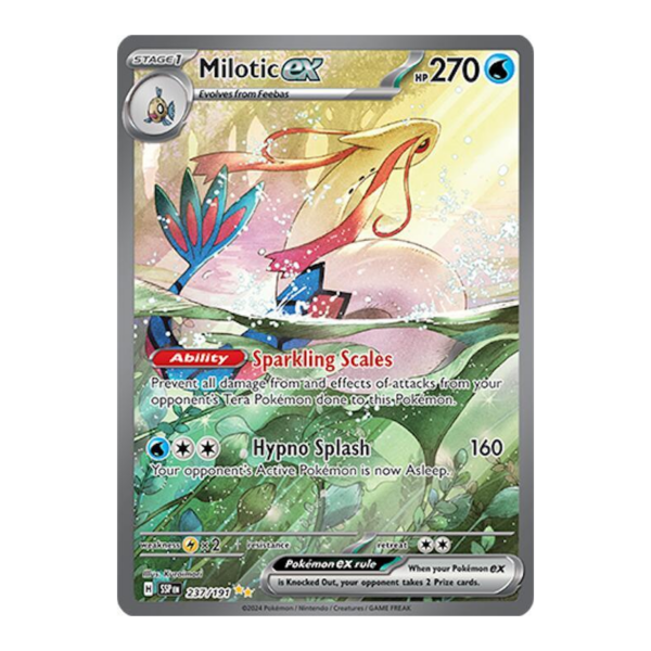 Milotic ex - 237/191 - SV08: Surging Sparks