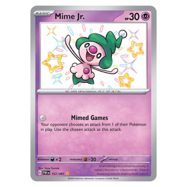 Mime Jr. - 157/091 - SV: Paldean Fates