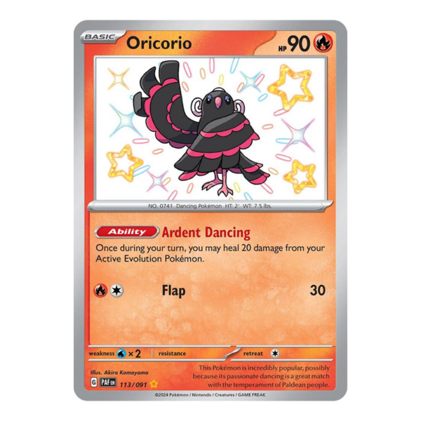 Oricorio - SV: Paldean Fates