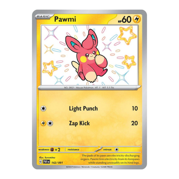 Pawmi - 142/091 - SV: Paldean Fates