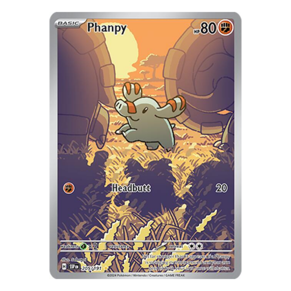 Phanpy - 205/191 - SV08: Surging Sparks