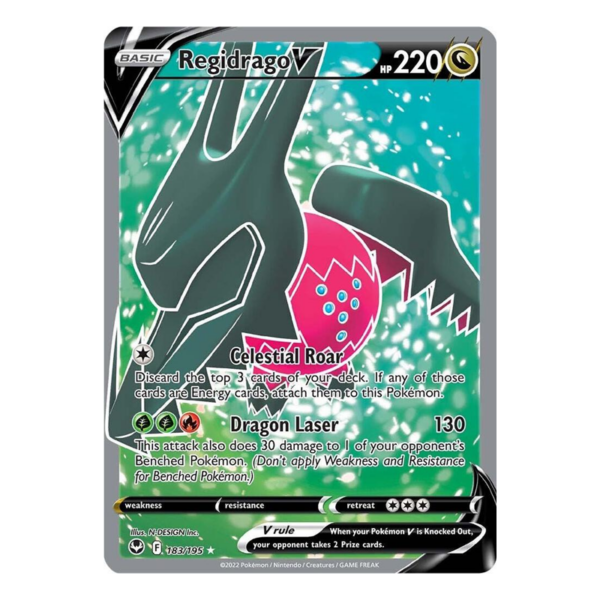 Regidrago V (Full Art) - SWSH12: Silver Tempest