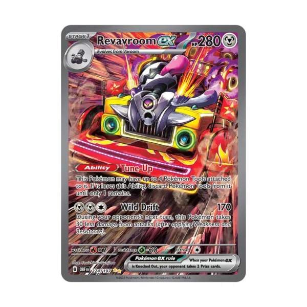 Revavroom ex - 224/197 - Obsidian Flames