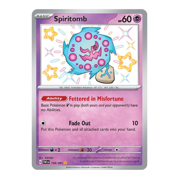 Spiritomb - SV: Paldean Fates