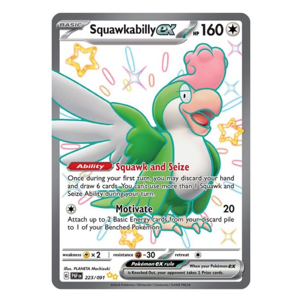 Squawkabilly ex - 223/091 - SV: Paldean Fates