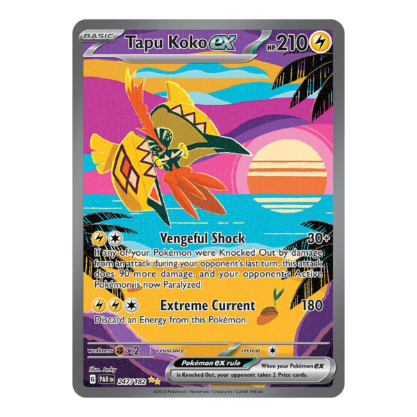 Tapu Koko ex - 247/182 - SV04: Paradox Rift