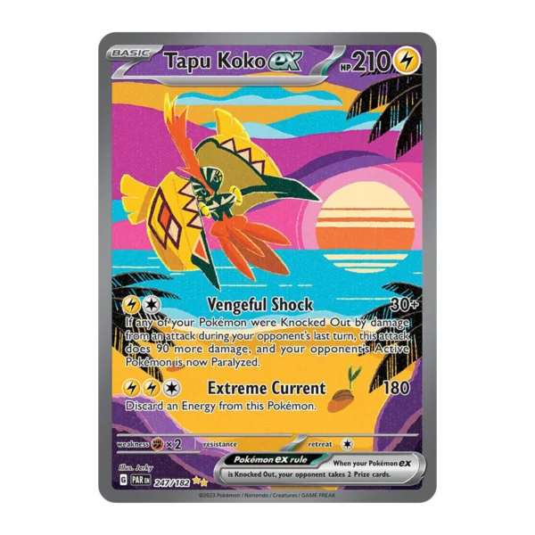 tapukoko Tapu Koko ex - 247/182 - Paradox Rift
