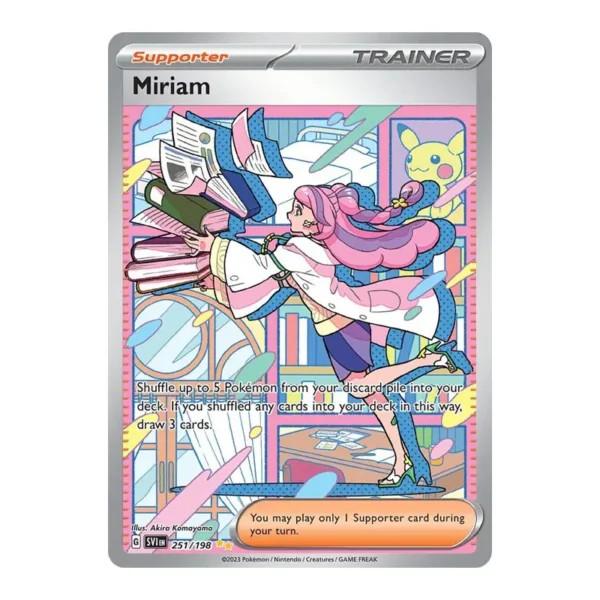 MIRIAM-SIR Miriam - 251/198 - Scarlet & Violet Base Set