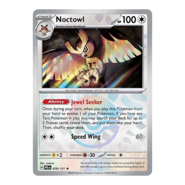 Noctowl (Poke Ball Pattern) - SV: Prismatic Evolutions