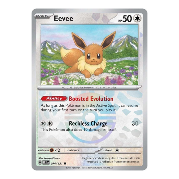 Eevee (Poke Ball Pattern) - SV: Prismatic Evolutions