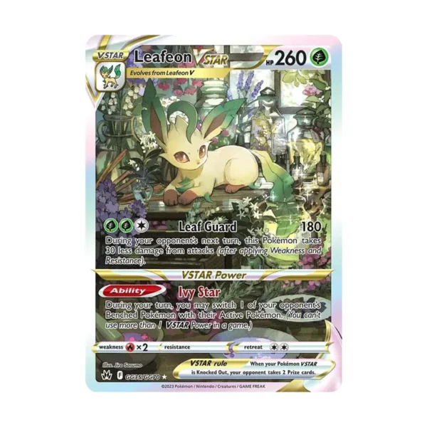Leafeon VSTAR - Crown Zenith: Galarian Gallery
