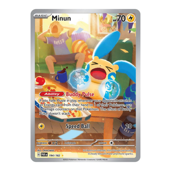 Minun - 194/182 - SV04: Paradox Rift