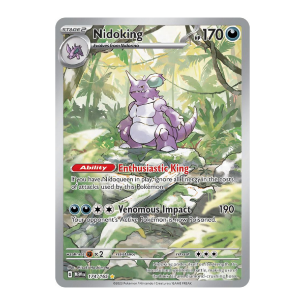 Nidoking - 174/165 - SV: Scarlet & Violet 151