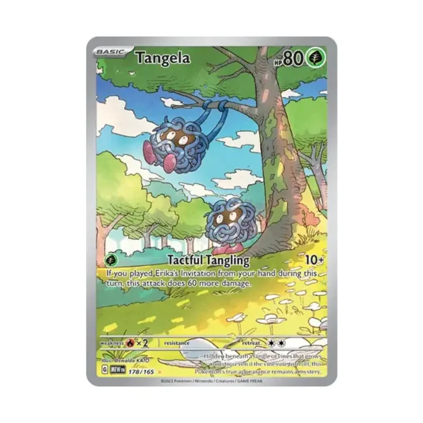 Tangela - 178/165 - Scarlet & Violet 151 (Played)