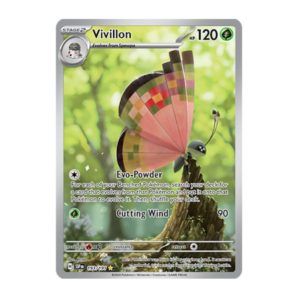 Vivillon - 193/191 - SV08: Surging Sparks