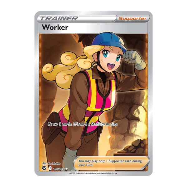 Worker (Full Art) - SWSH12: Silver Tempest